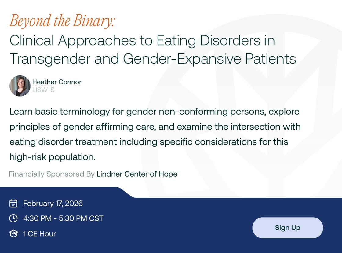 Beyond the Binary Clinical Approaches to Eating Disorders in Transgender and Gender-Expansive Patients february 17 2026 register now at tpn health