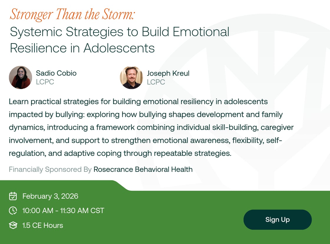 Stronger Than the Storm Systemic Strategies to Build Emotional Resilience in Adolescents February 3 2026 register now at TPn health